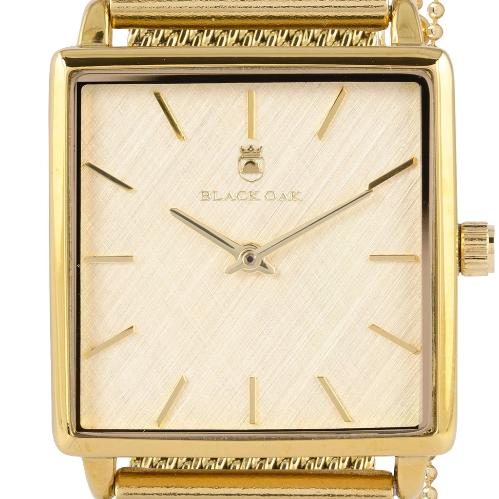 Black Oak Statement klockset - guld, 26mm