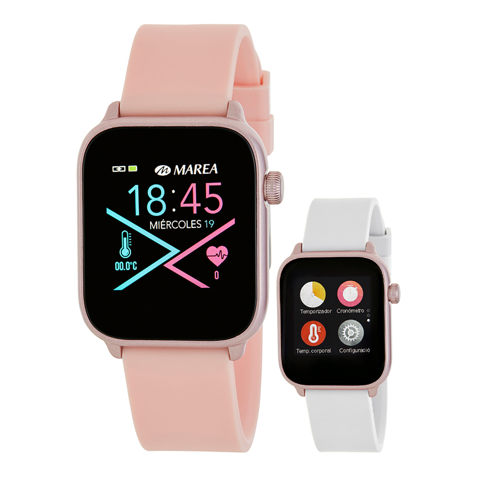 Marea Smart Watch B59004/3 - Rosa/Vit
