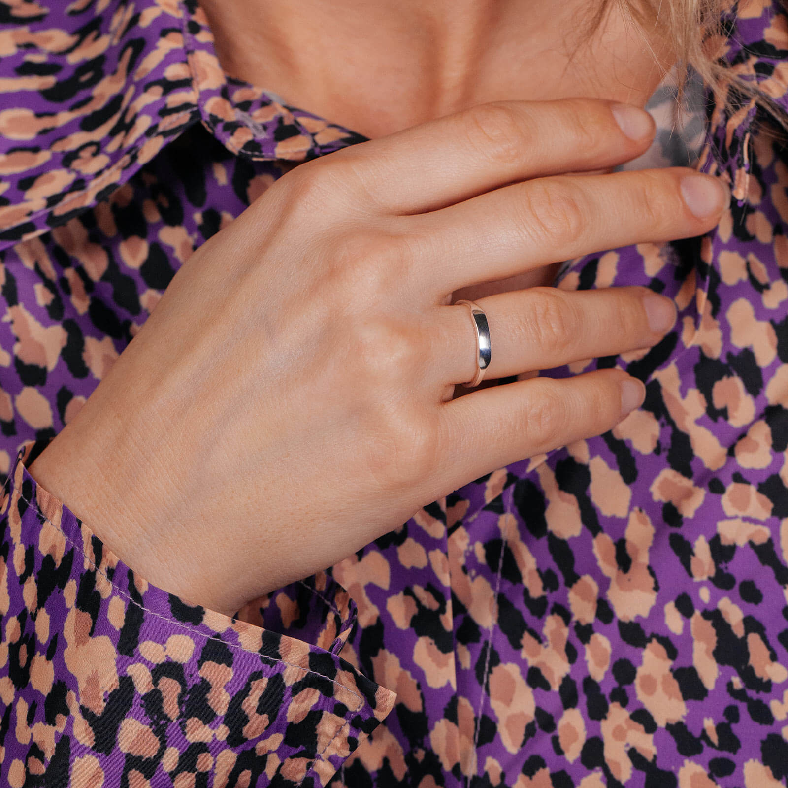 Tunn Ring Sterling Silver