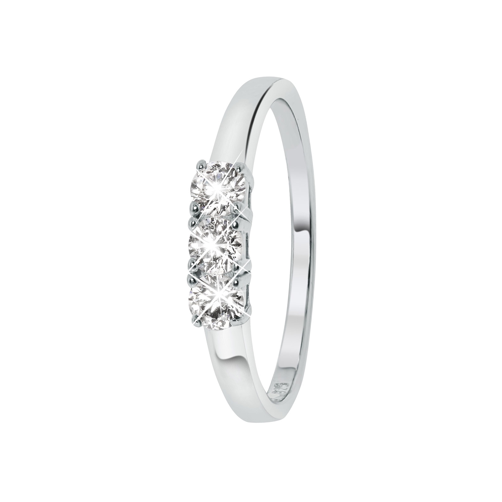 Ring i Sterling Silver 925 med Swarovski-kristall