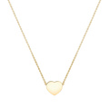 Halsband 9K Guld 41-43 cm - Hjärta