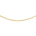 Halsband 9k guld -Ormlänk 46 cm