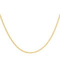 Halsband 9k guld -Twist 41 cm