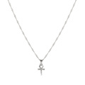 Silverfärgat halsband med Ankh-symbol - Montini