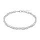 Armband 925 Sterling Silver - hjärtan & infinity