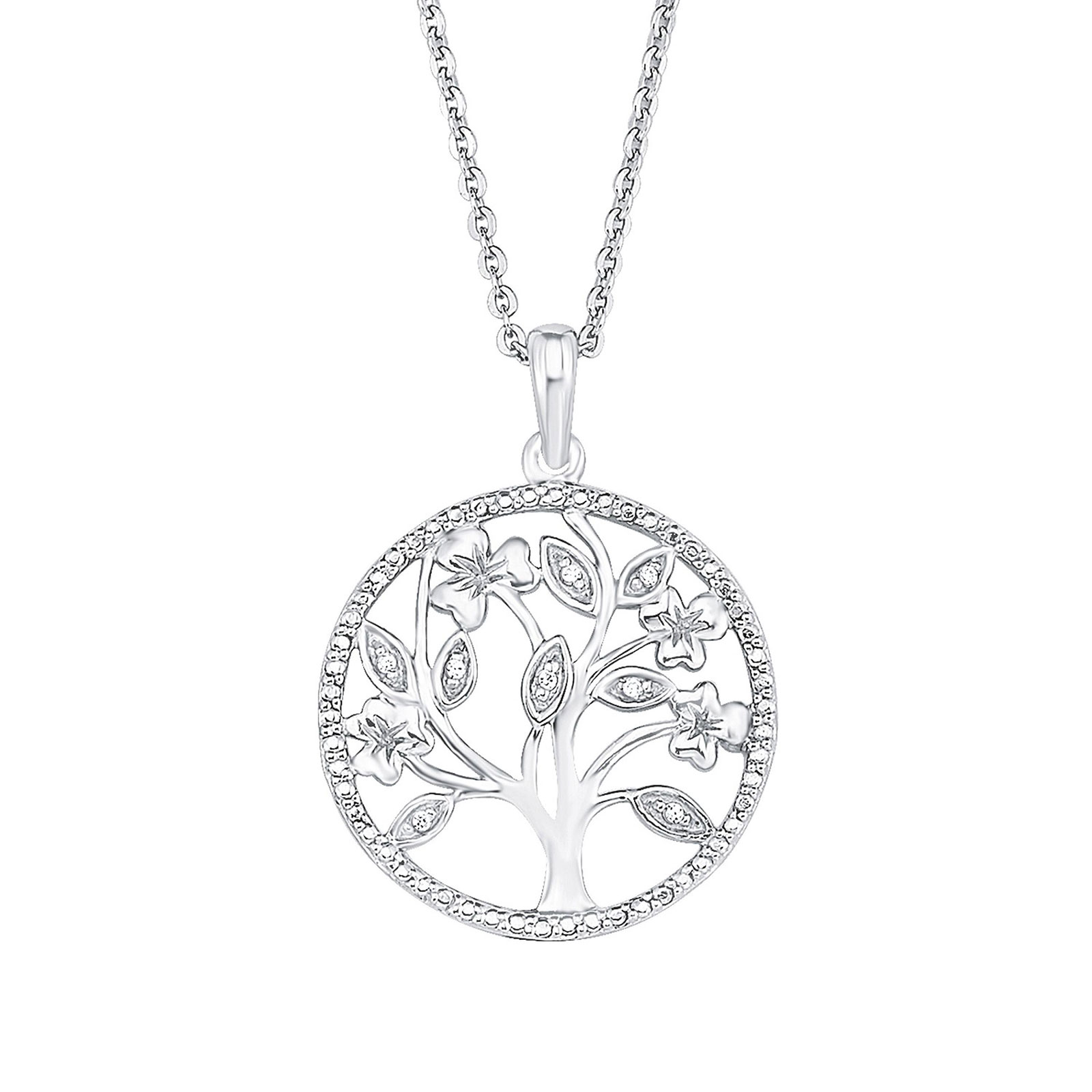 Halsband 925 Sterling Silver - Livets Träd