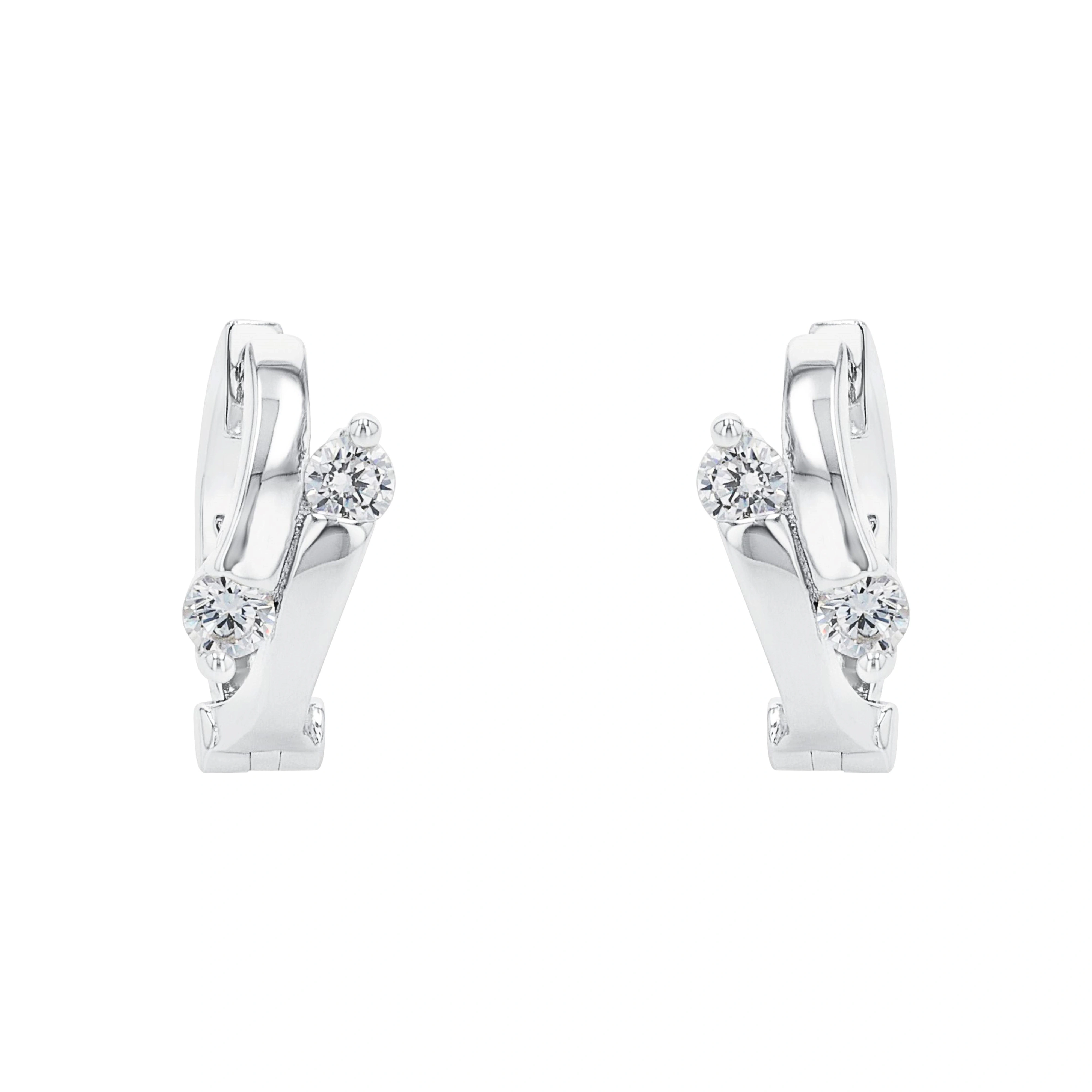 Örhängen 925 Sterling Silver - creoler 12 mm