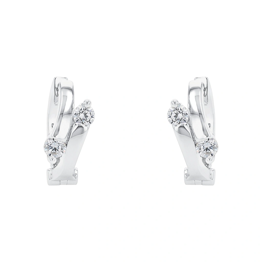 Örhängen 925 Sterling Silver - creoler 12 mm