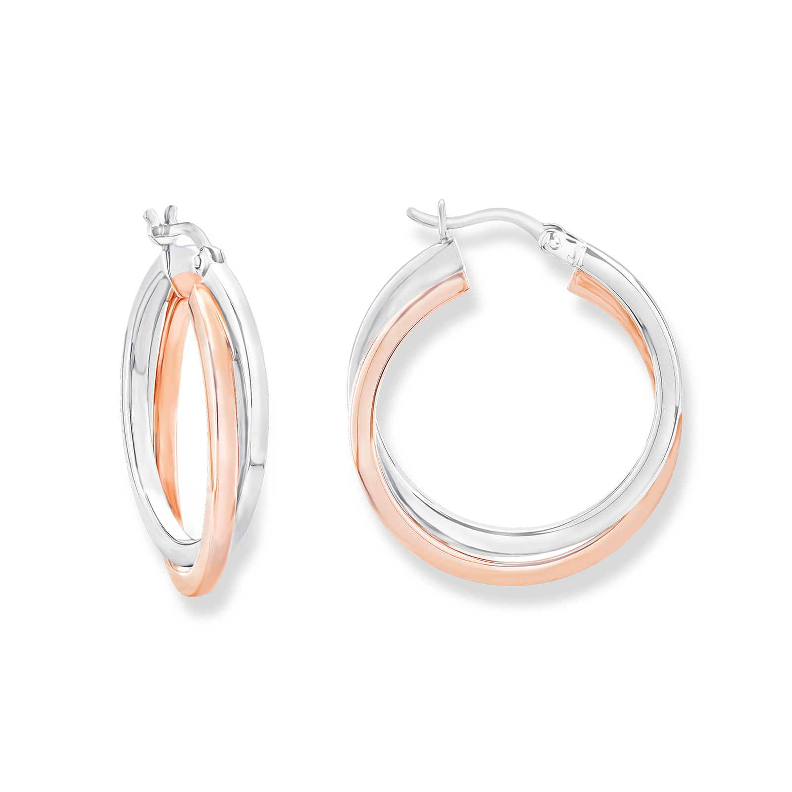 Örhängen 925 Sterling Silver - Hoops 2,9 cm