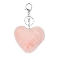 Nyckelring Heart Pink