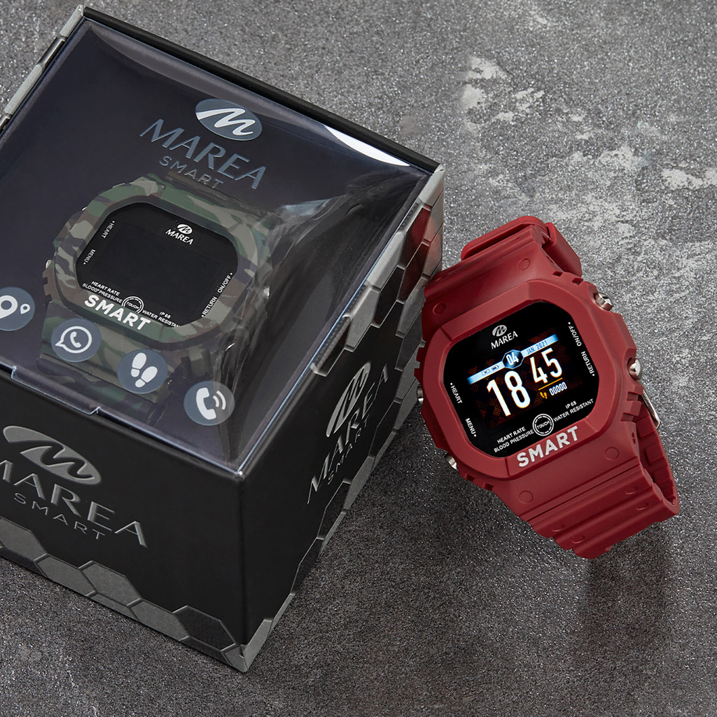 Marea Smart Watch B57008/3 - Röd