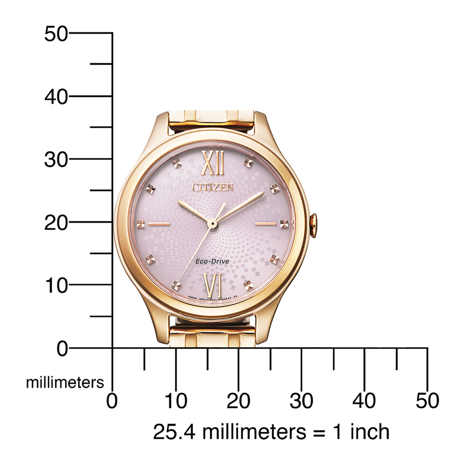 Citizen Eco-Drive damklocka EM0503-75X