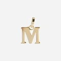 Hängsmycke 9k guld - bokstav M
