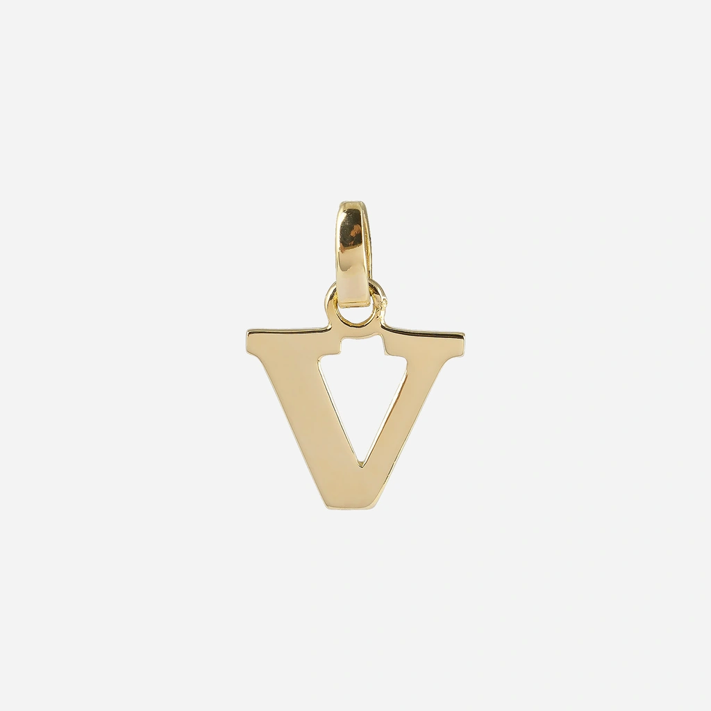 Hängsmycke 9k guld - bokstav V