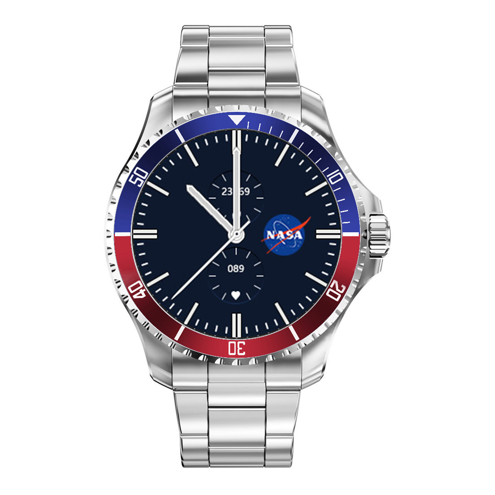 Nasa Smart Watch BNA30073-004 - röd/blå ring