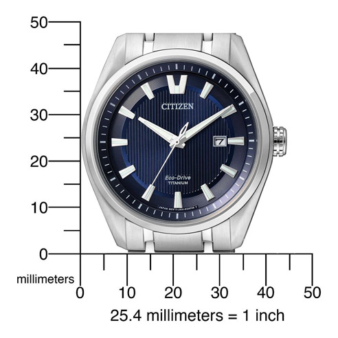 Citizen Super Titanium herrklocka Eco Drive AW1240-57L