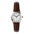 Moretime damklocka - silver/brun, 29 mm