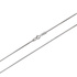 Silverhalsband kedja venezialänk - 1,1 mm/50 cm