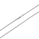 Silverhalsband popcornlänk - 1,8 mm/45 cm