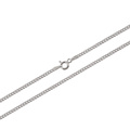 Silverhalsband pansarlänk - 2,1 mm/60 cm