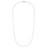 Silverhalsband - Singaporekedja, 42 cm / 1 mm