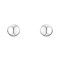 Silverörhängen, studs bollar - 5 mm