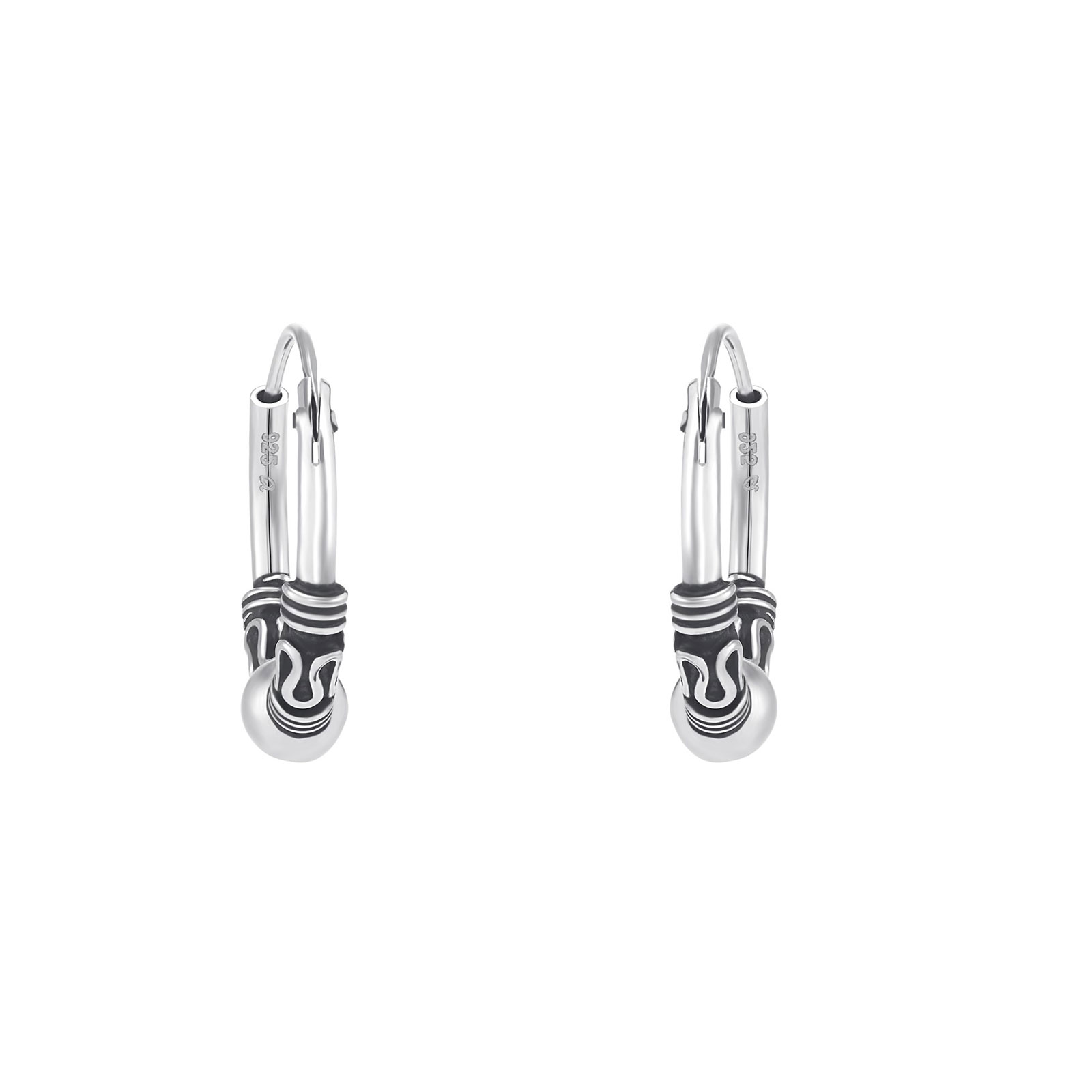 Örhängen 925 Sterling Silver - Hoops 16 mm