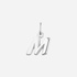 Berlock Sterling Silver 925 - Bokstav M