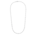 Silverhalsband, figarokedja - 45 cm / 2 mm