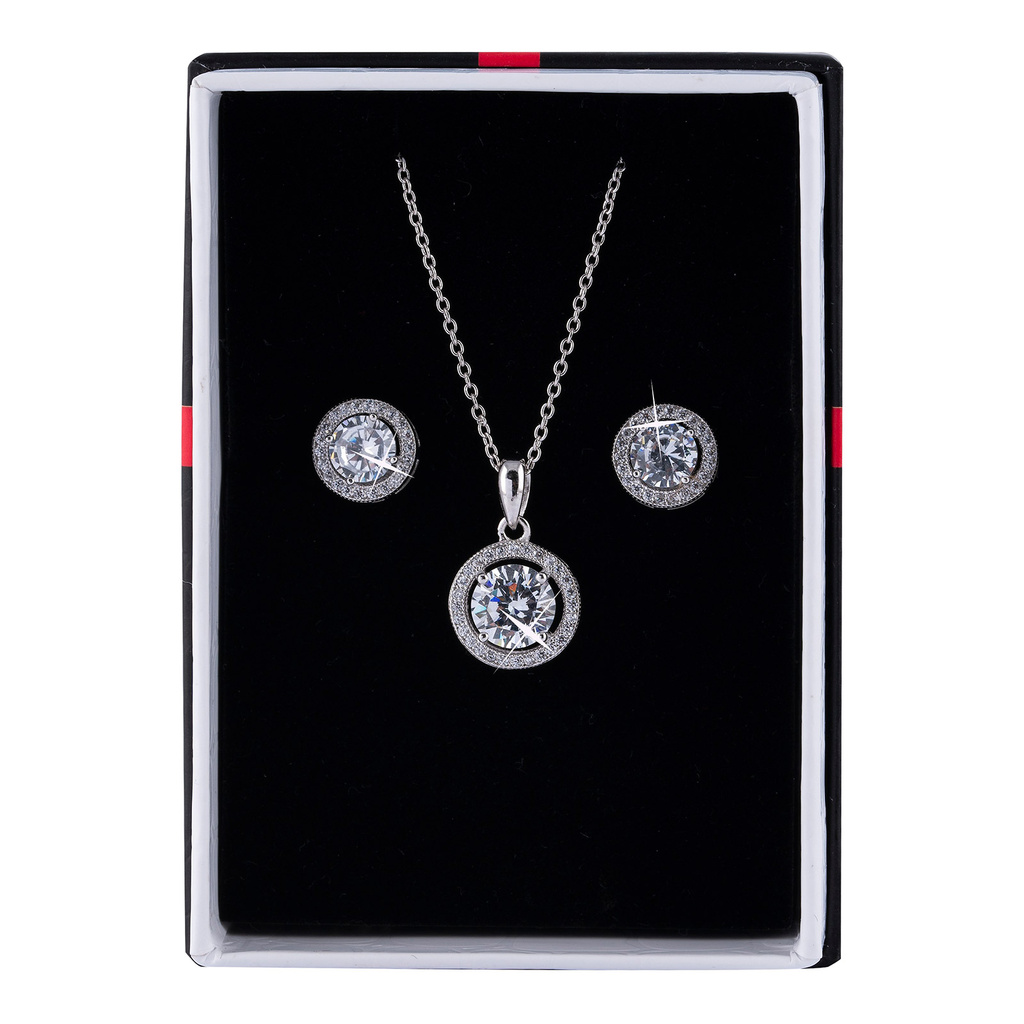 Smyckesset i Sterling Silver 925 - örhängen och halsband