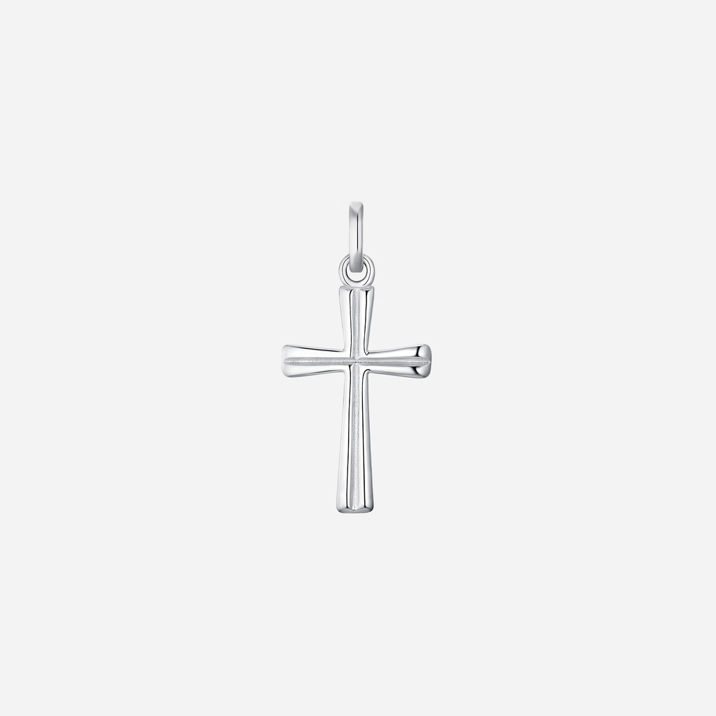 Silverberlock - mönstrat kors, 12mm
