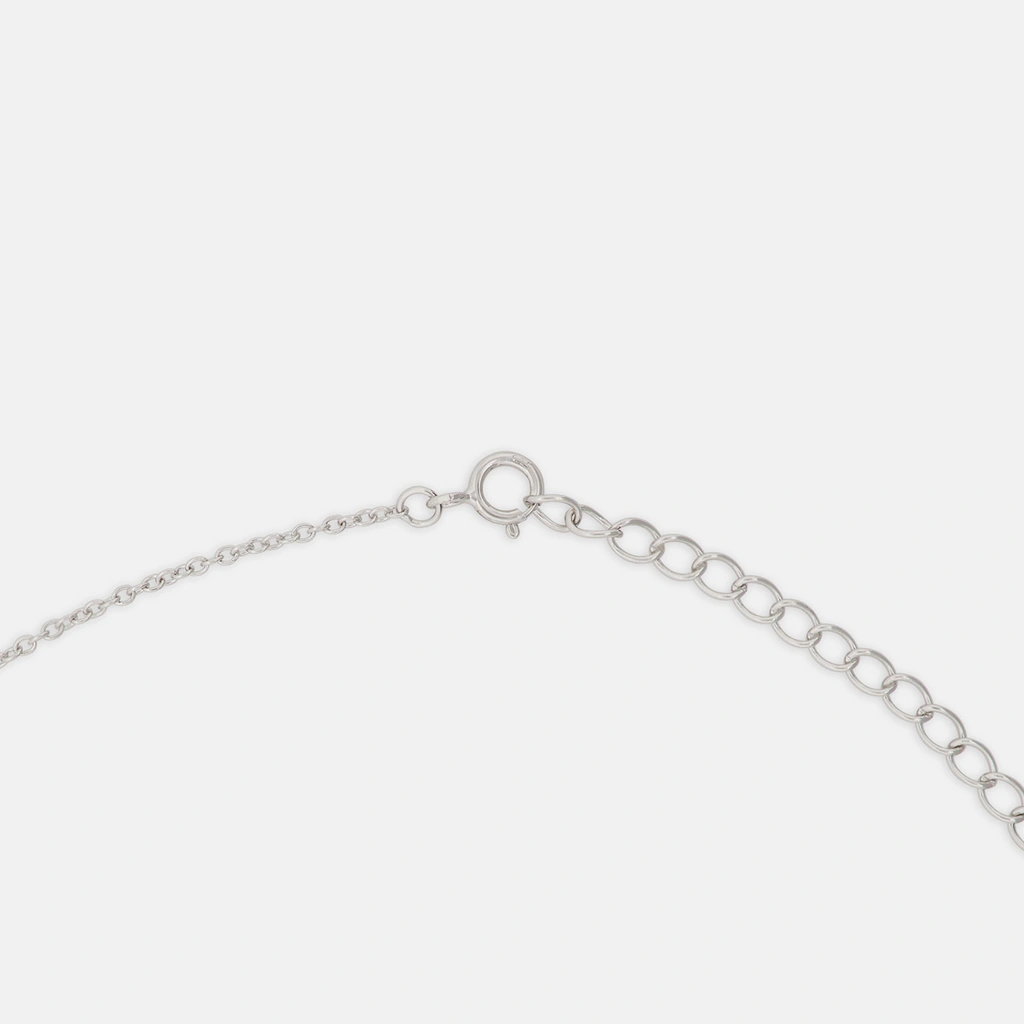 Halsband i äkta silver - arabisk symbol, 42+5 cm