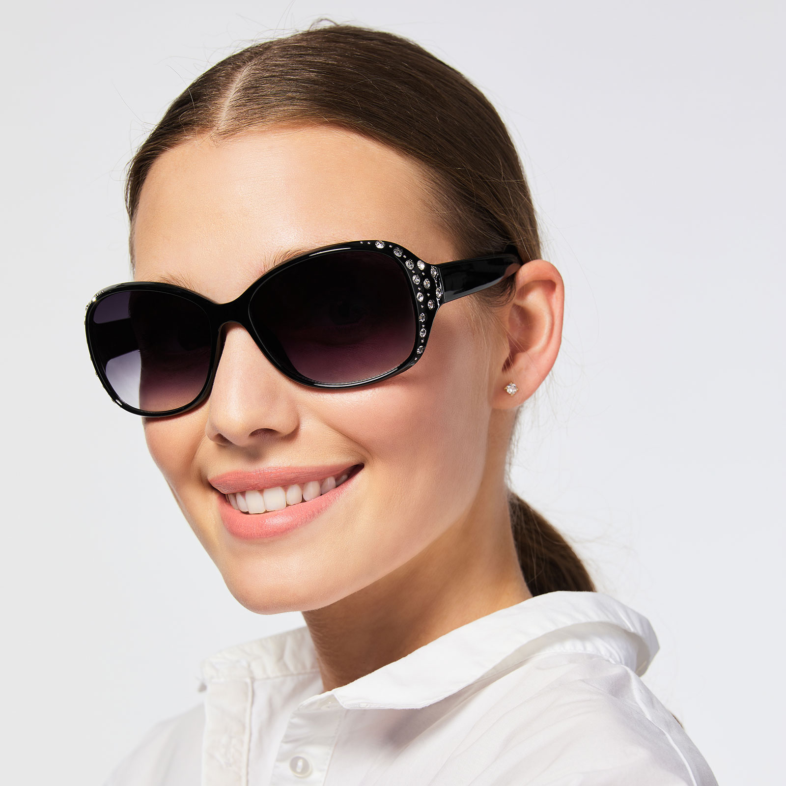 Svarta solglasögon - Diamonds