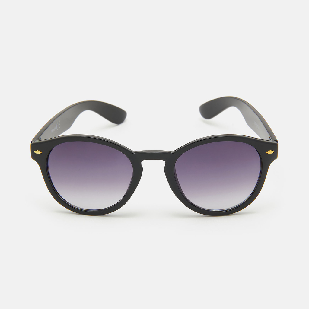 Svarta solglasögon - Classic oval
