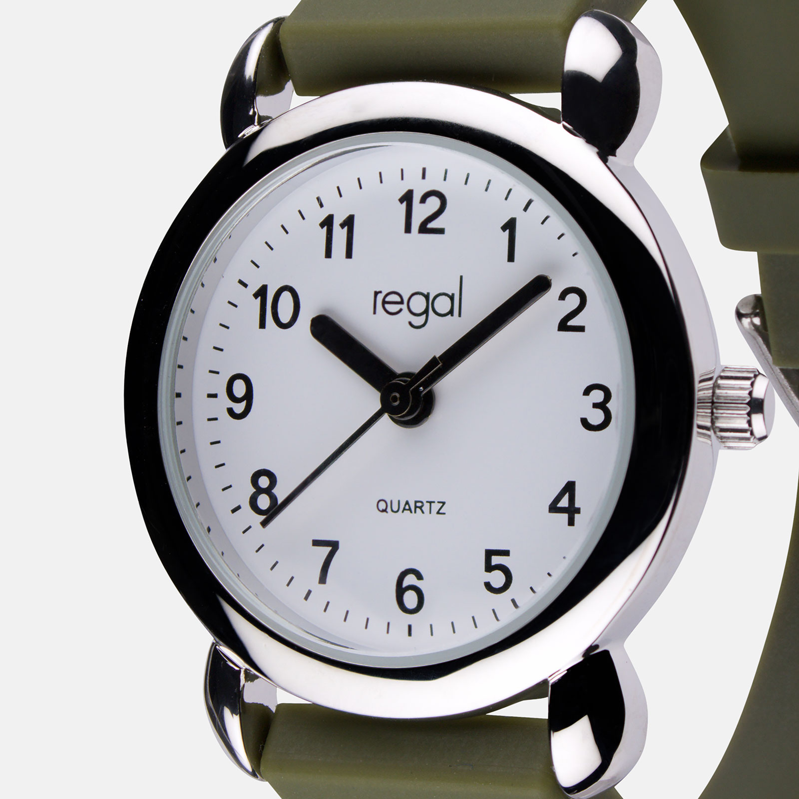 Barnklocka med figurband - dinosaurier