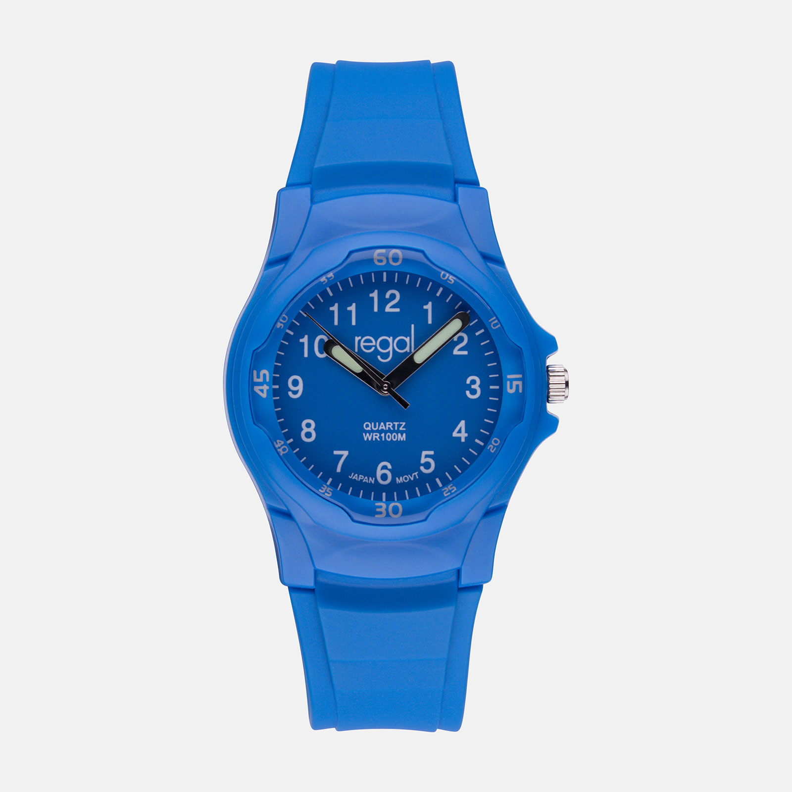 Regal Barnklocka Blå