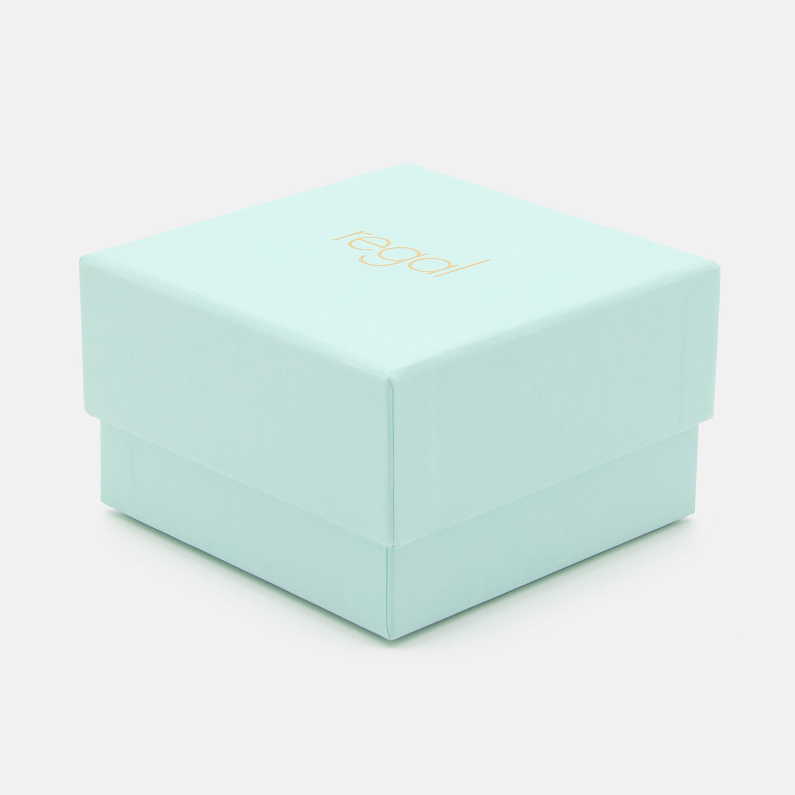 Regal klockset dam - metallband, guldton, 34mm