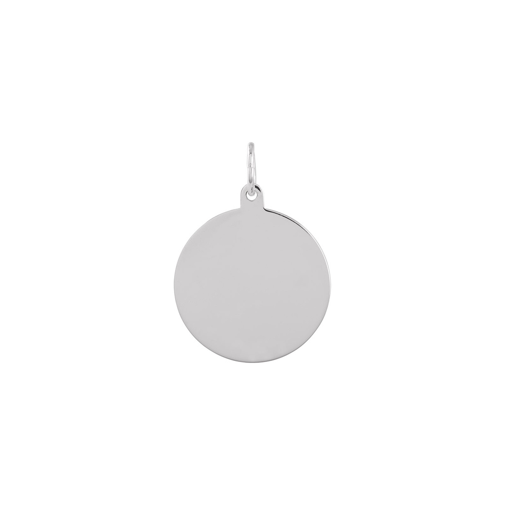 Berlock Silver -Blankt hänge 16 mm
