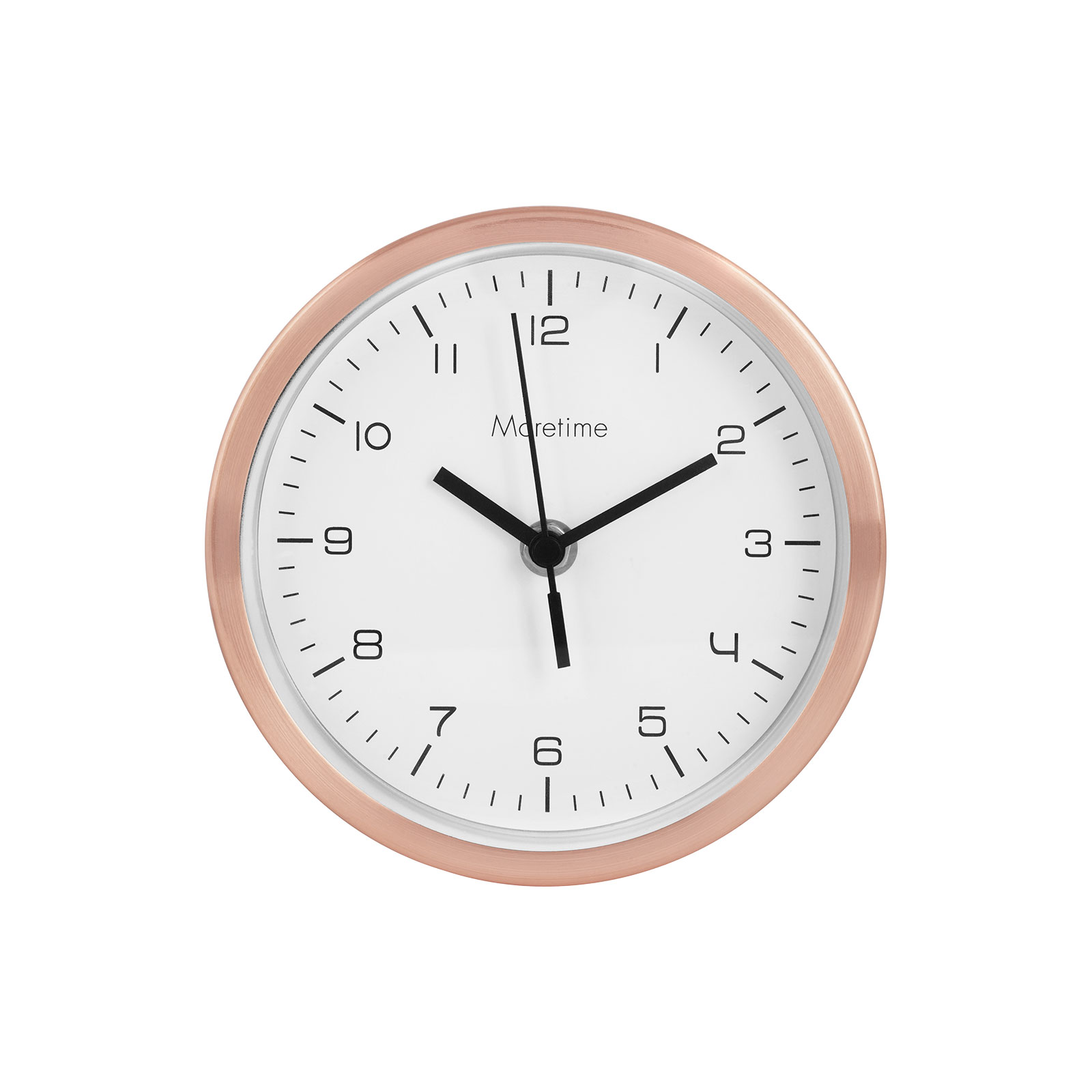 Väggklocka Vit/Rosegold - 15 cm