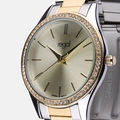 Regal klockset dam - metallband, bicolor, 34mm