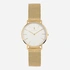 Black Oak Gerardii damklocka - guld/vit, 33 mm