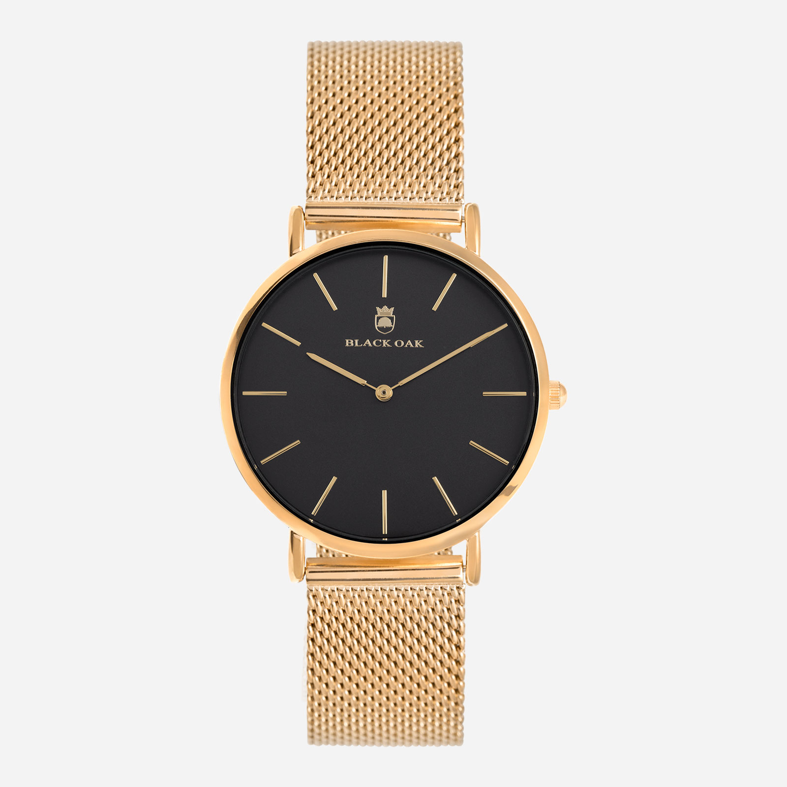 Black Oak Gerardii damklocka - guld/svart, 33 mm