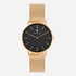 Black Oak Gerardii damklocka - guld/svart, 33 mm