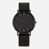 Black Oak Gerardii herrklocka - svart mesh, 41 mm