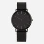 Black Oak Gerardii herrklocka - svart mesh, 41 mm
