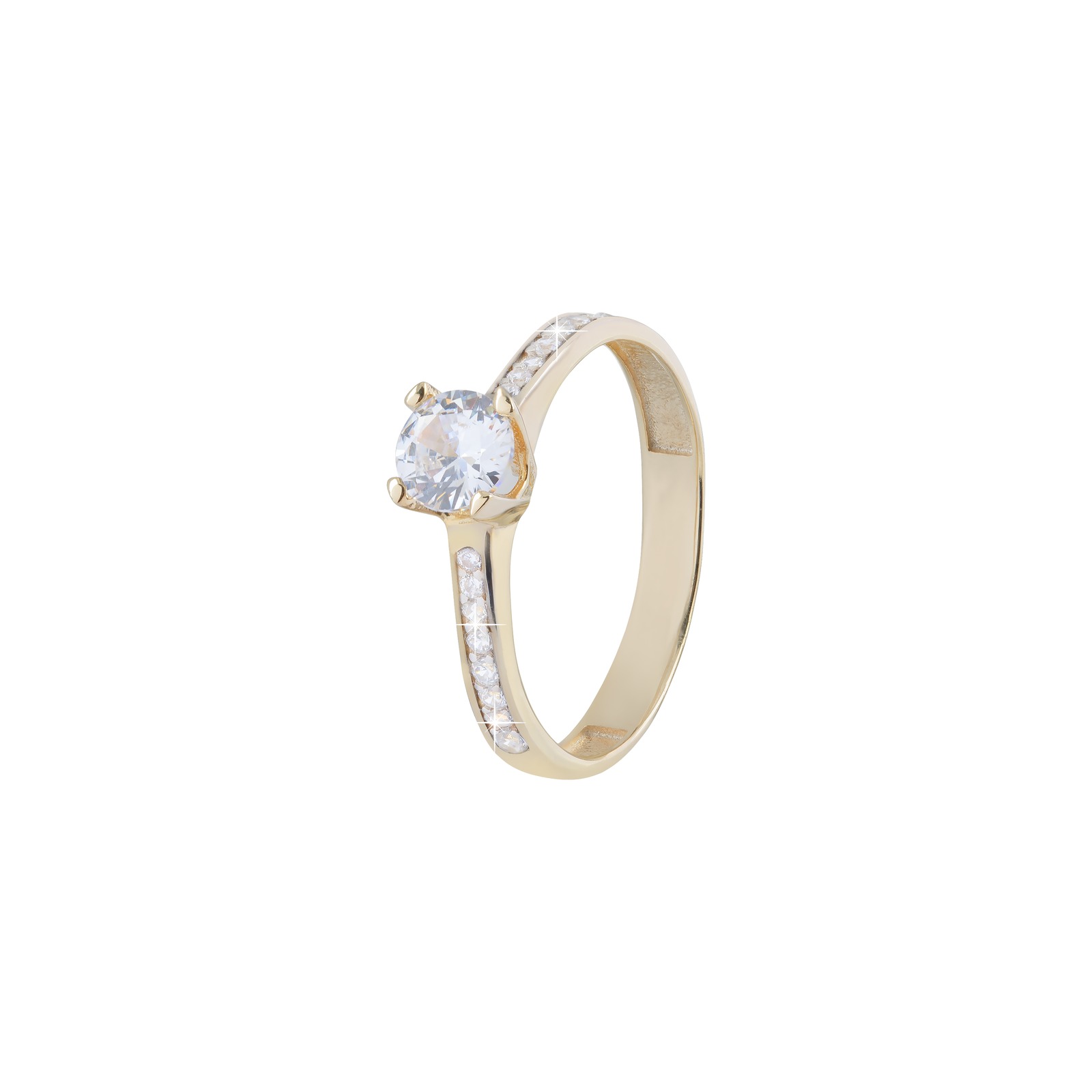 Ring 18k guld - Kubisk Zirkonia