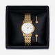 Moretime damklocka - set med armband, guld, 28 mm