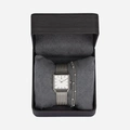 Black Oak Statement klockset - silver, 26mm