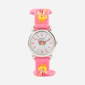 Barnklocka figurband - prinsessa rosa