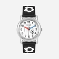 Regal barnklocka figurband - fotboll svart, 29 mm